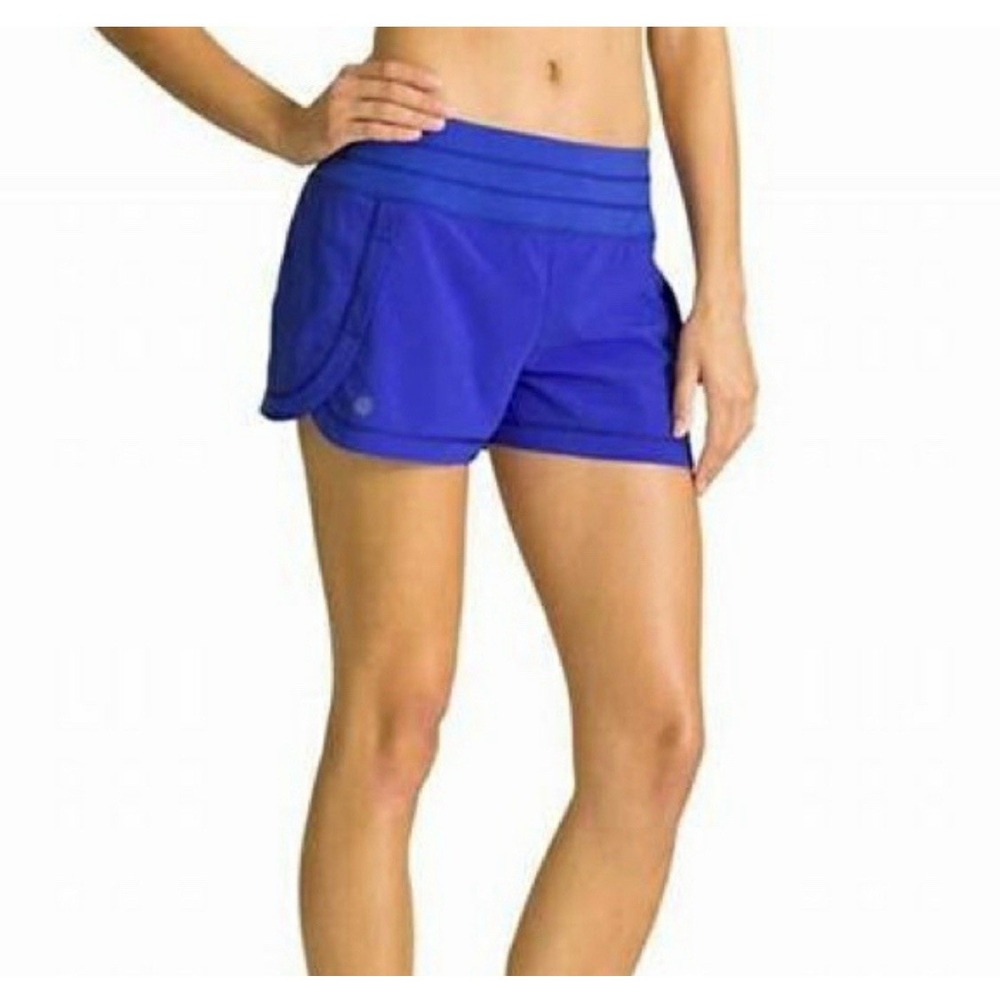 Athleta Stability‎ Running Athletic Shorts Sapphire Women's Sz S